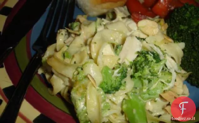Pollo cremoso Broccoli Cuocere