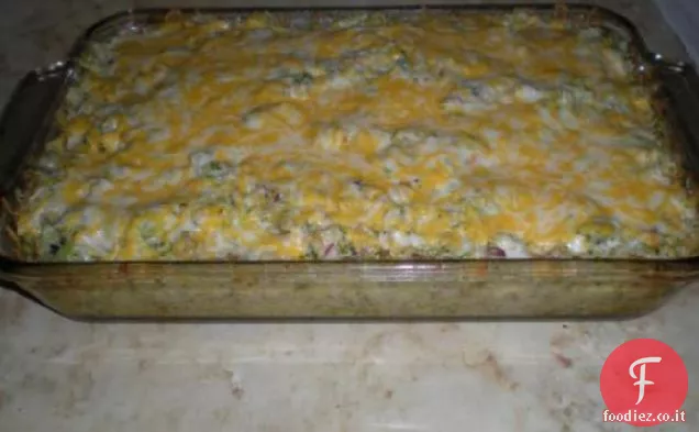 Casseruola di riso broccoli più semplice