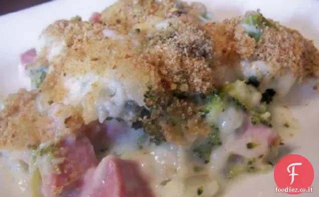 Broccoli e Prosciutto Gratinato