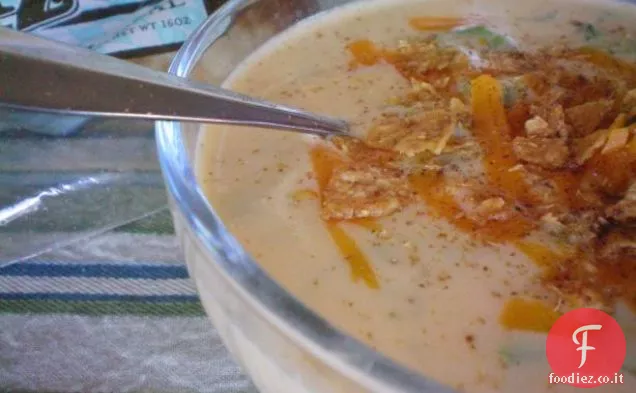 Zuppa di broccoli di formaggio