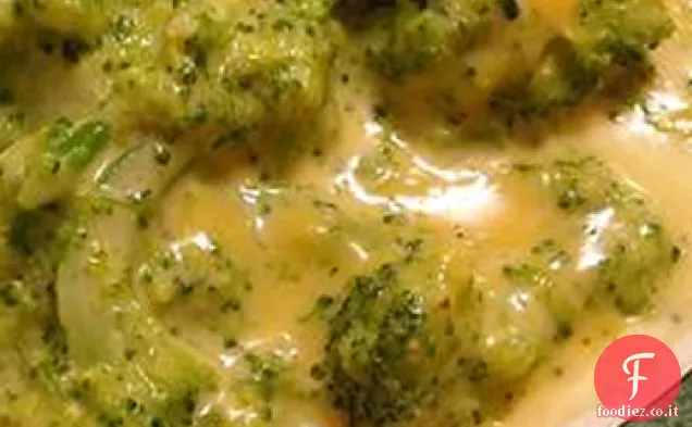 Broccoli e formaggio veloci e semplici