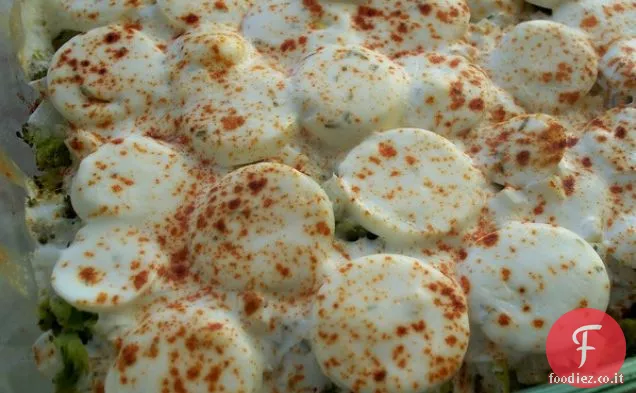 Broccoli al forno con parmigiano (a basso contenuto di grassi)