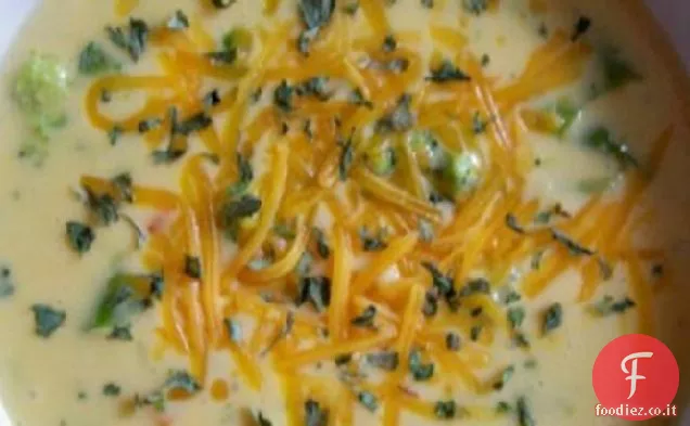 Zuppa di formaggio broccoli:)