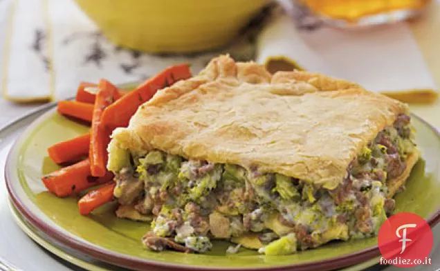 Manzo e broccoli Wellington