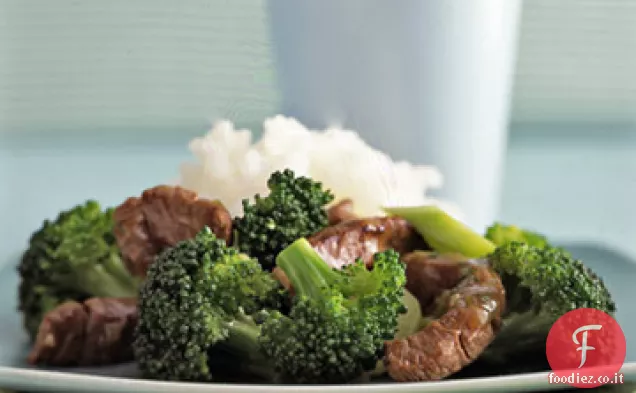 Sesamo Manzo e broccoli