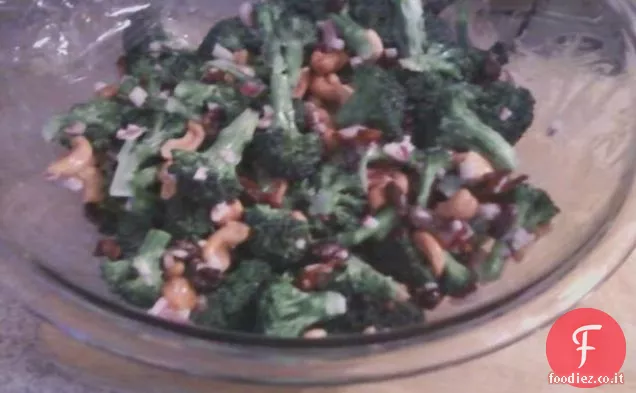 Broccoli arrostiti all'aglio conditi con Aceto Balsamico