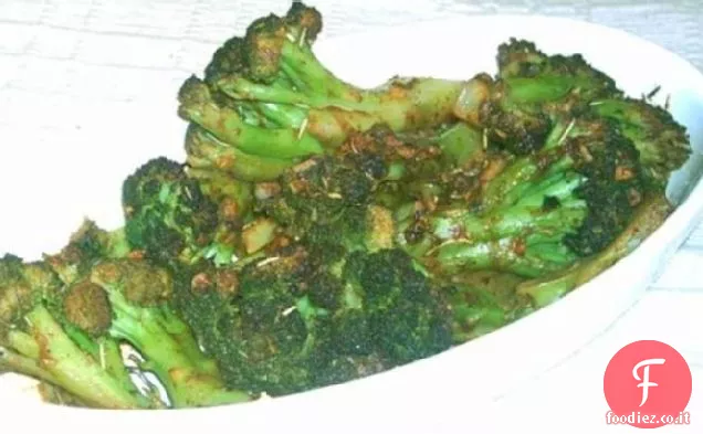 Peperoncino-Aglio Broccoli arrostiti