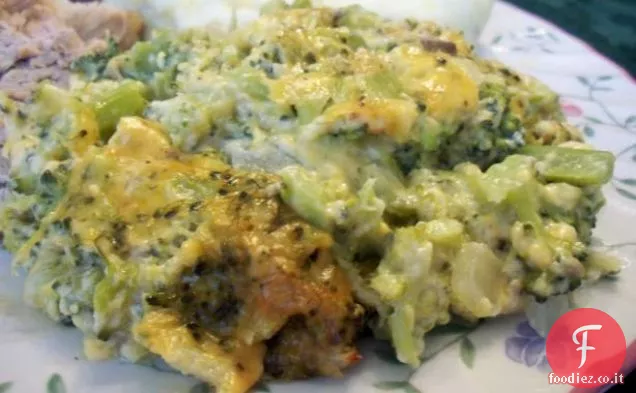 Zuppa di broccoli farfalla