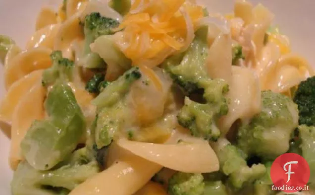 Casseruola salata di pollo e broccoli