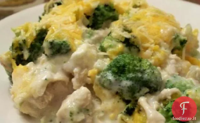 Pollo Broccoli casseruola formaggio