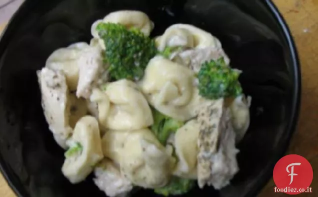 Tortellini Weight Watchers con Salsa Alfredo-Punti = 6