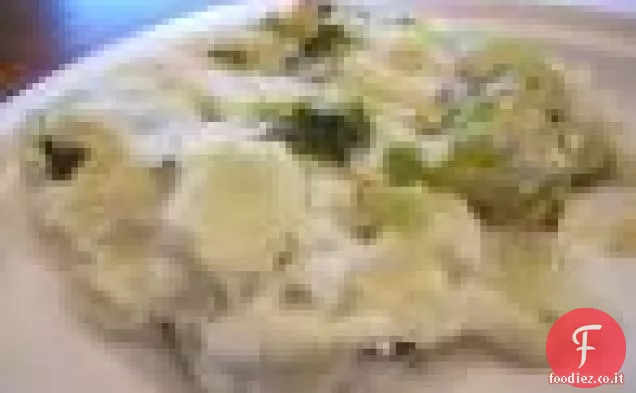 Crock Pot Broccoli Formaggio Pollo
