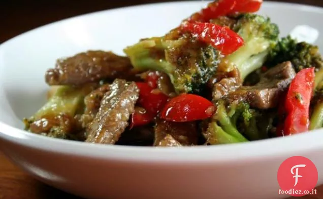 Glassa di agrumi su asparagi o broccoli