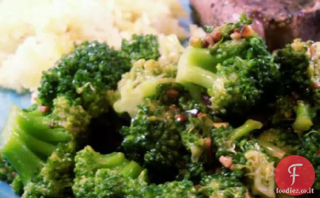 Broccoli aglio saltati-Piccante