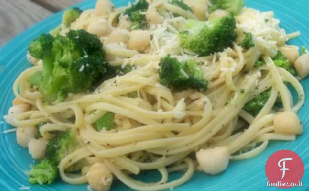 Linguine con Broccoli e Capesante