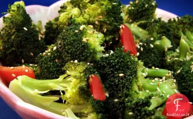 Cremoso Chipotle Pollo con broccoli