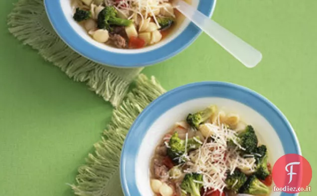 Minestrone con Broccoli