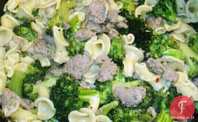 Cavatelli con Broccoli e Salsiccia