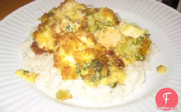 Casseruola di pollo al curry