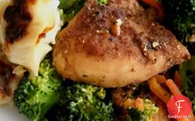 Sale e pepe Pollo Stir Fry