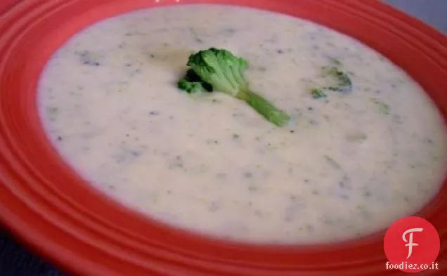 Zuppa di formaggio broccoli