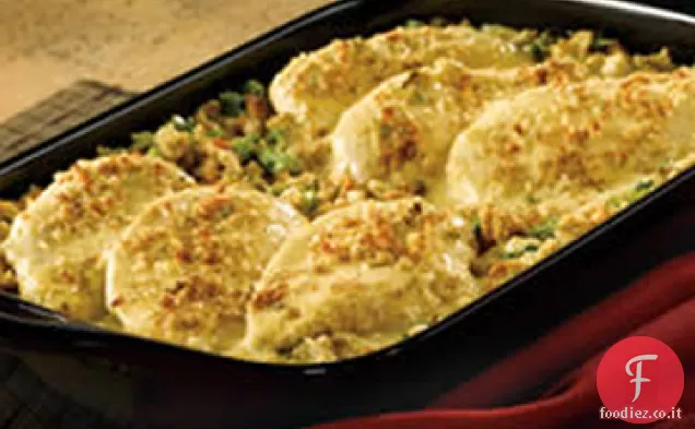 Broccoli Formaggio Pollo e ripieno