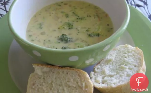 Zuppa di formaggio di broccoli Panera