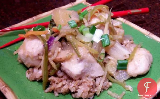 Pollo al miele piccante
