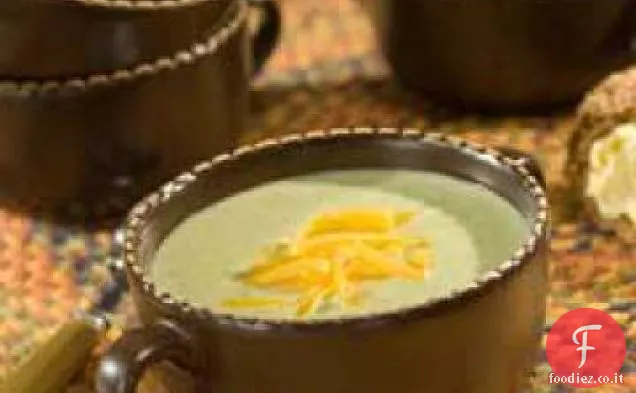Zuppa di broccoli cremosa facile