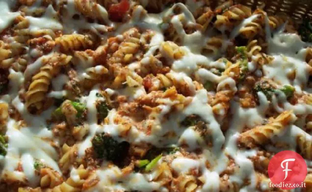 Penne al Forno con Broccoli e tre formaggi