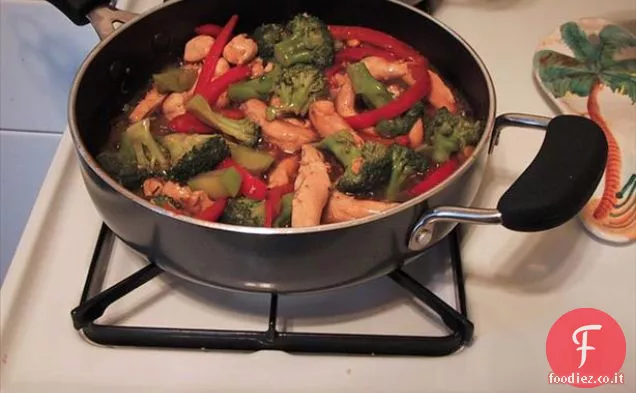 Teriyaki Manzo e broccoli