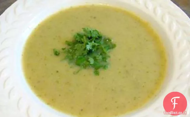 Zuppa di broccoli a basso contenuto di grassi