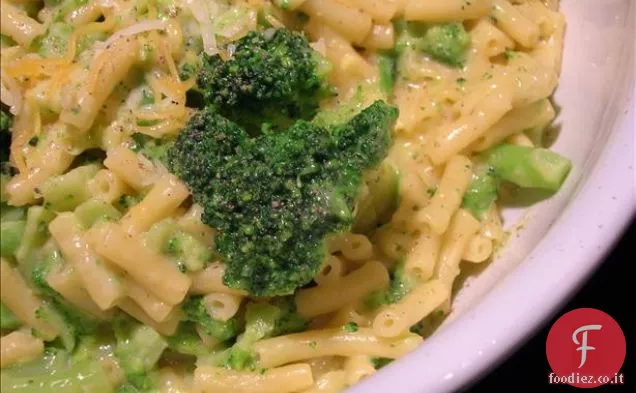 Maccheroni e formaggio broccoli all-in-One