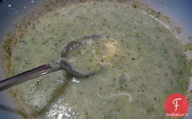 Zuppa di broccoli e cavolfiori