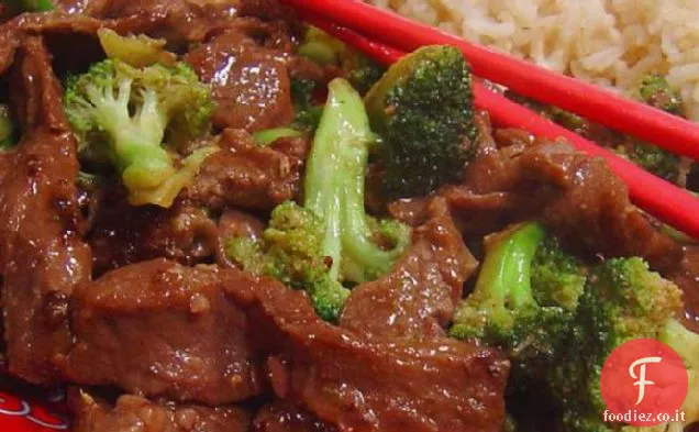 Manzo e broccoli