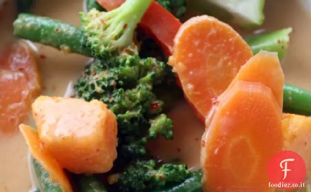 L'ingrediente segreto (cocco): curry di cocco rosso vegetariano