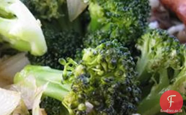 Broccoli allo zenzero Saltati in padella