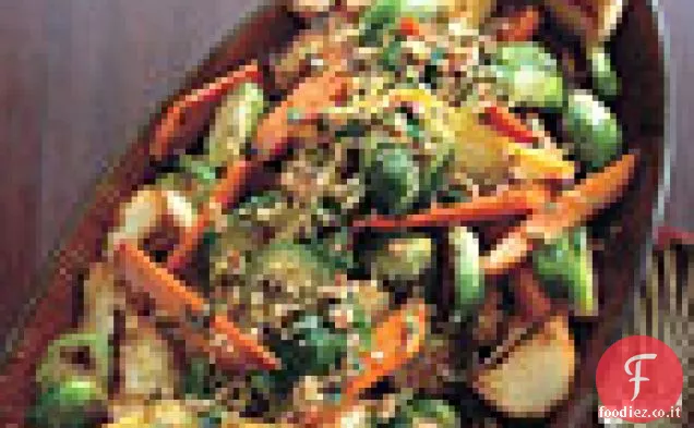 Verdure arrosto con Gremolata di Pecan