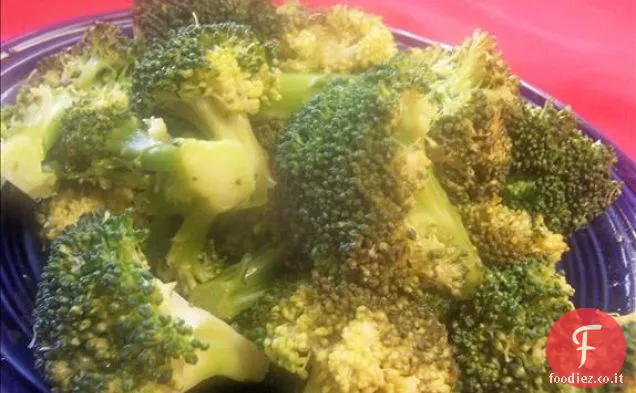 Broccoli con salsa al limone