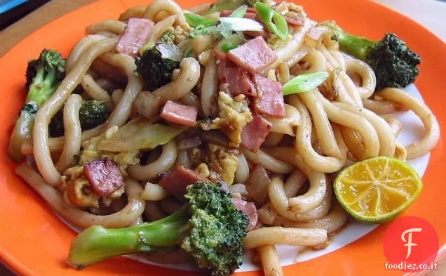 Semplice Udon saltato in padella