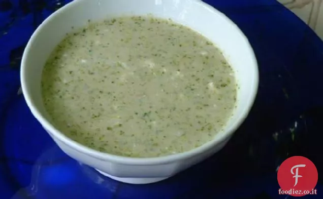Zuppa di Stilton e broccoli