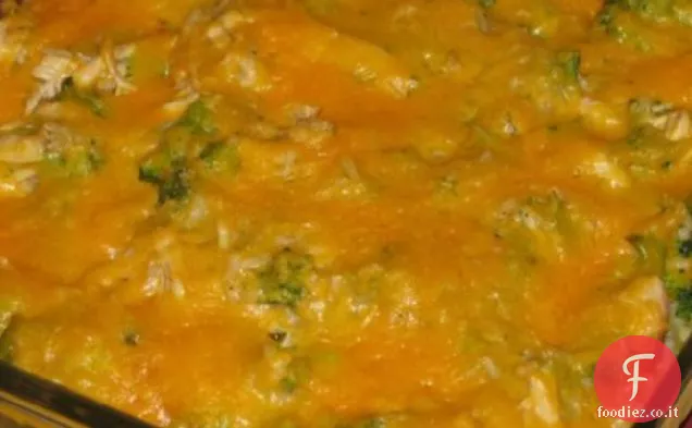 Casseruola di pollo e riso