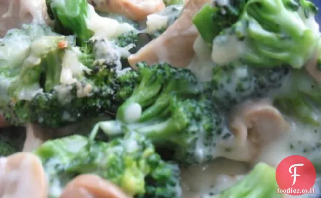Casseruola di broccoli e parmigiano