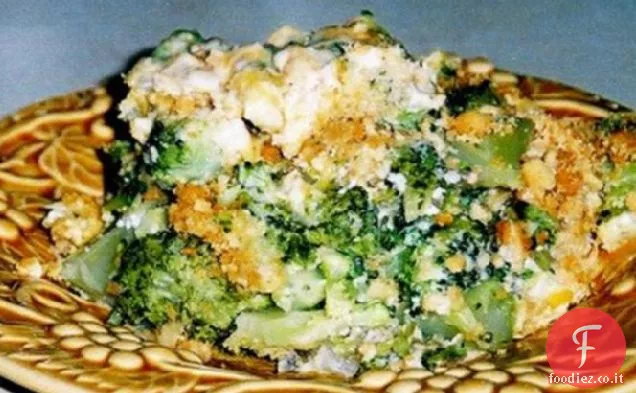 Casseruola di broccoli Ritz Cracker