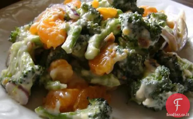 Insalata di broccoli mandarini