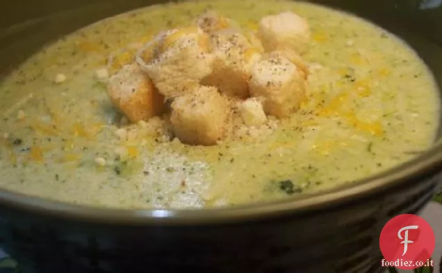 Facile crema di zuppa di broccoli