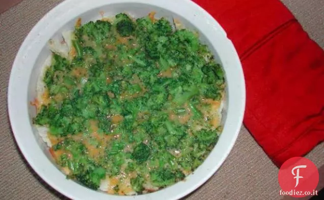 Broccoli saltati, cavolfiori e funghi