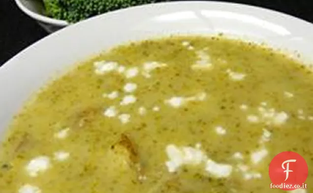 Zuppa di broccoli e Stilton