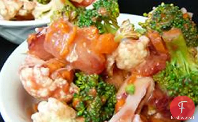Broco alla fragola-Insalata di fiori