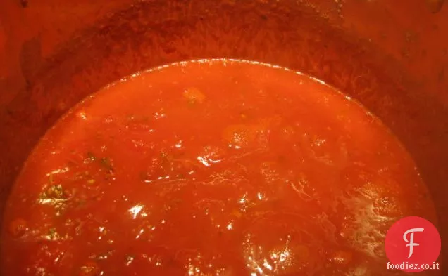 Salsa di spaghetti fatta in casa dello chef Lyle